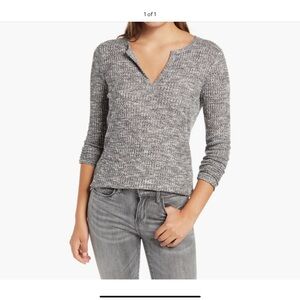 Socialite Long Sleeve Knit Henley
